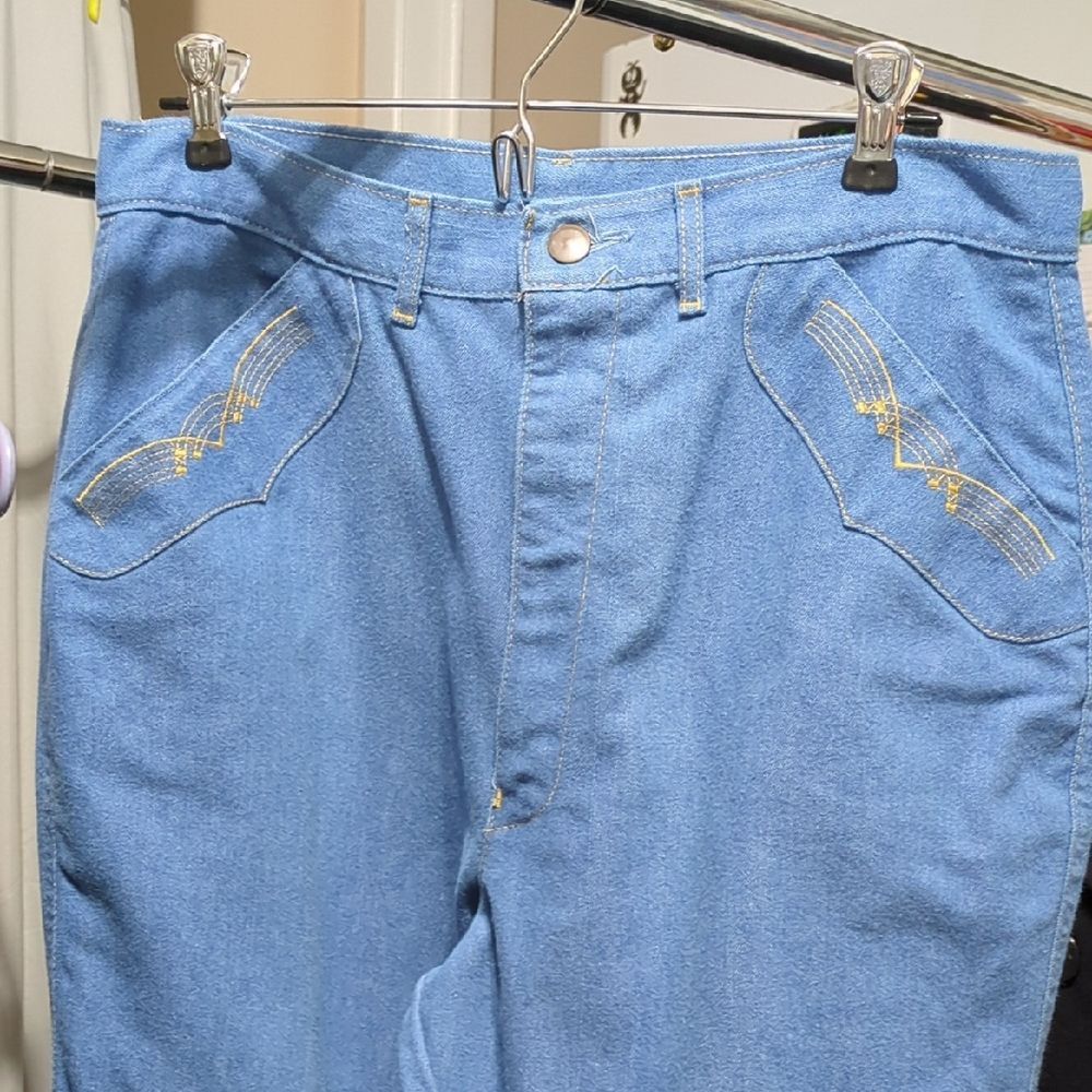 Shepler's Western Light Blue Jeans vintage See measurements invw352
